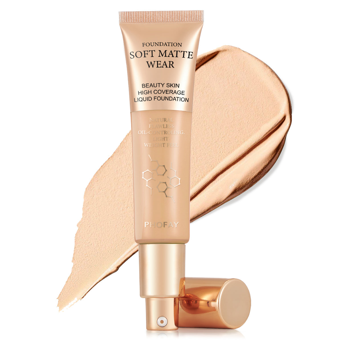 PHOFAY Full Coverage Matte Foundation (30ml)