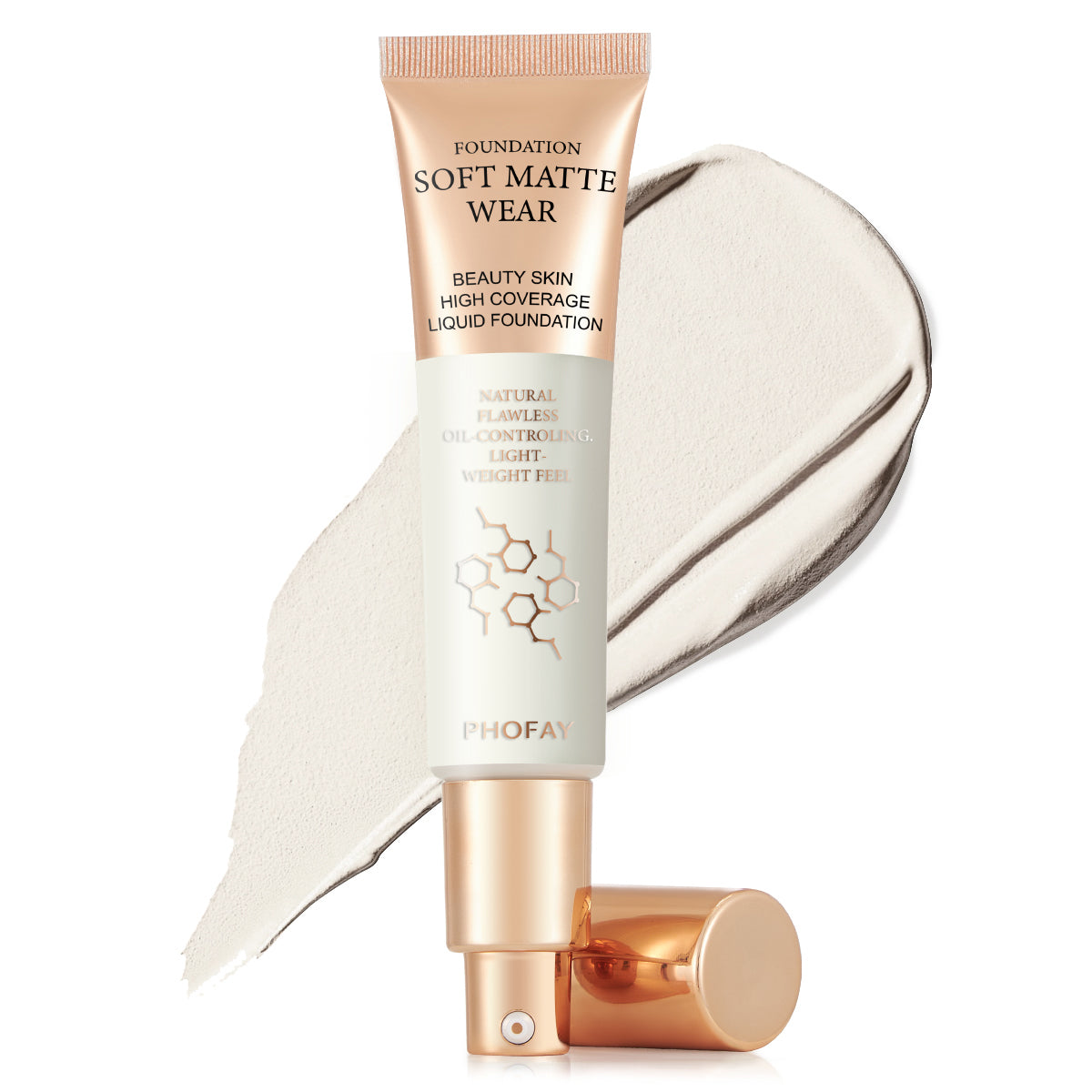 PHOFAY Full Coverage Matte Foundation (30ml)