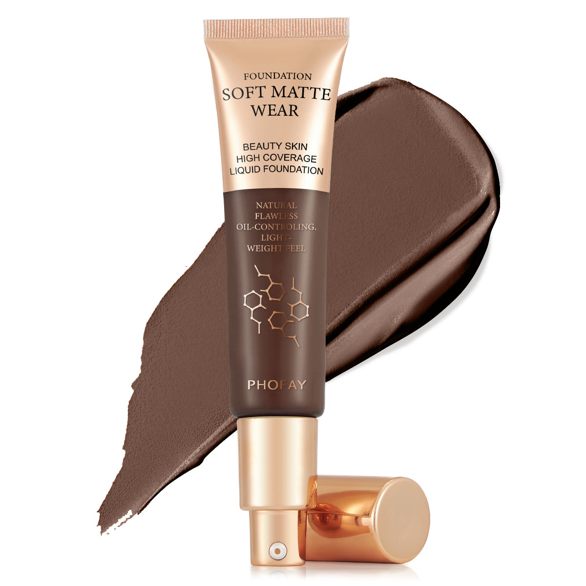 PHOFAY Full Coverage Matte Foundation (30ml)