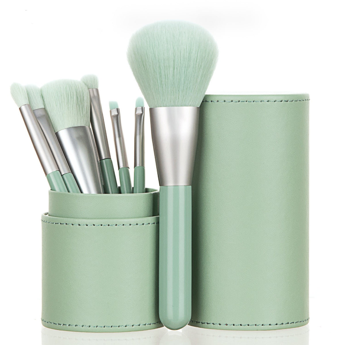 Portable Mini 7 Makeup Brushes