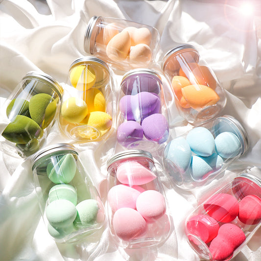 Canned Beauty Egg Set – Makeup Sponge & Powder Puff