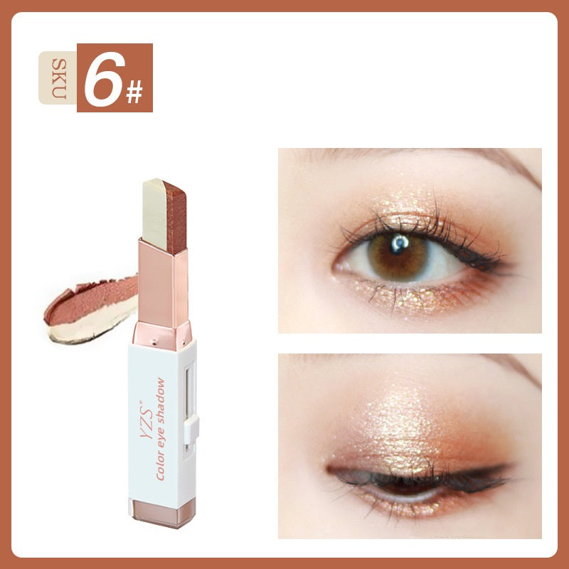 YZS Velvet Two-Color Eyeshadow Stick