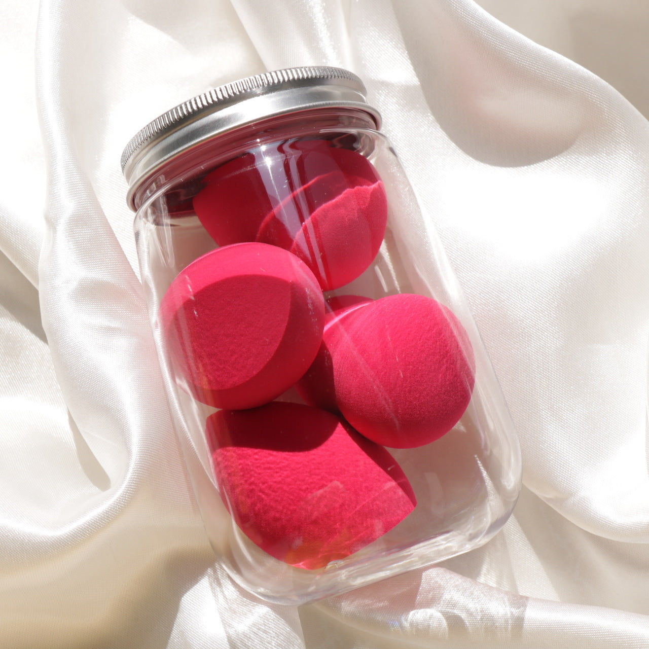 Canned Beauty Egg Set – Makeup Sponge & Powder Puff