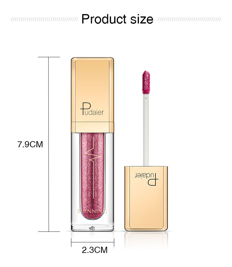 18-Color Glitter Eyeshadow Palette