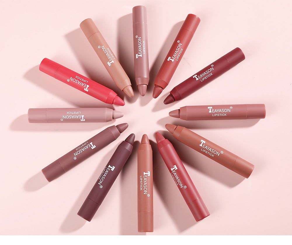 MatteSpin Rotating Lipstick – 12 Shades