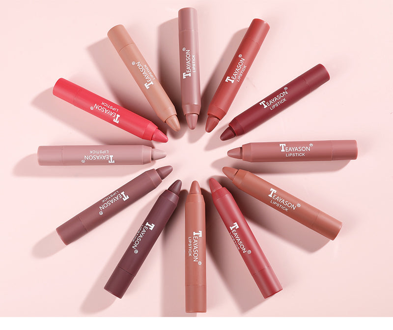 MatteSpin Rotating Lipstick – 12 Shades