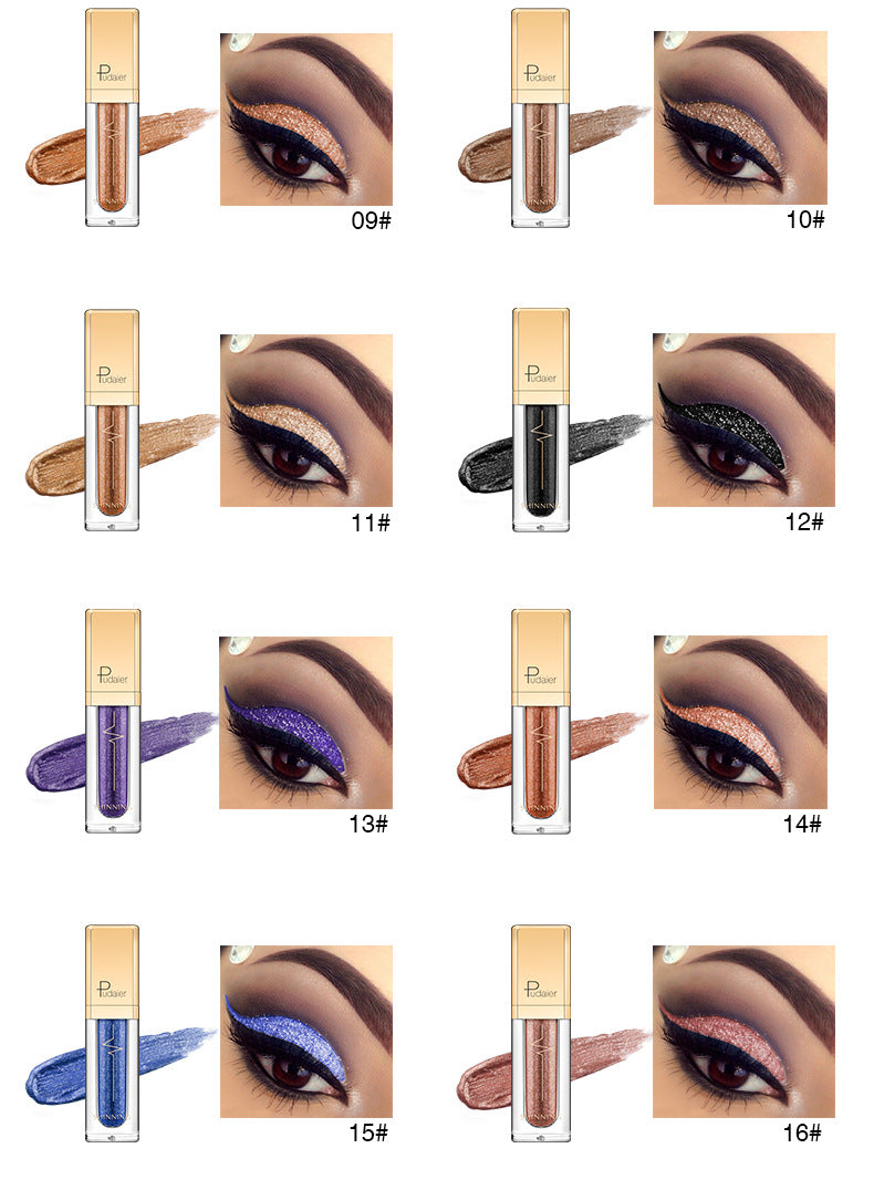 18-Color Glitter Eyeshadow Palette