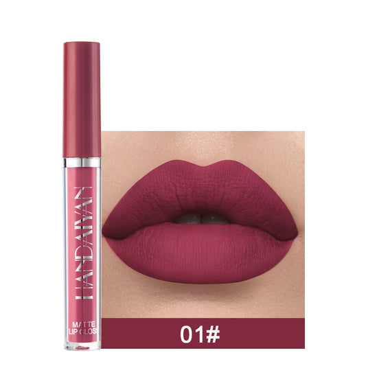 HANDAIYAN Matte Liquid Lipstick – Non-Fading, Non-Stick Cup