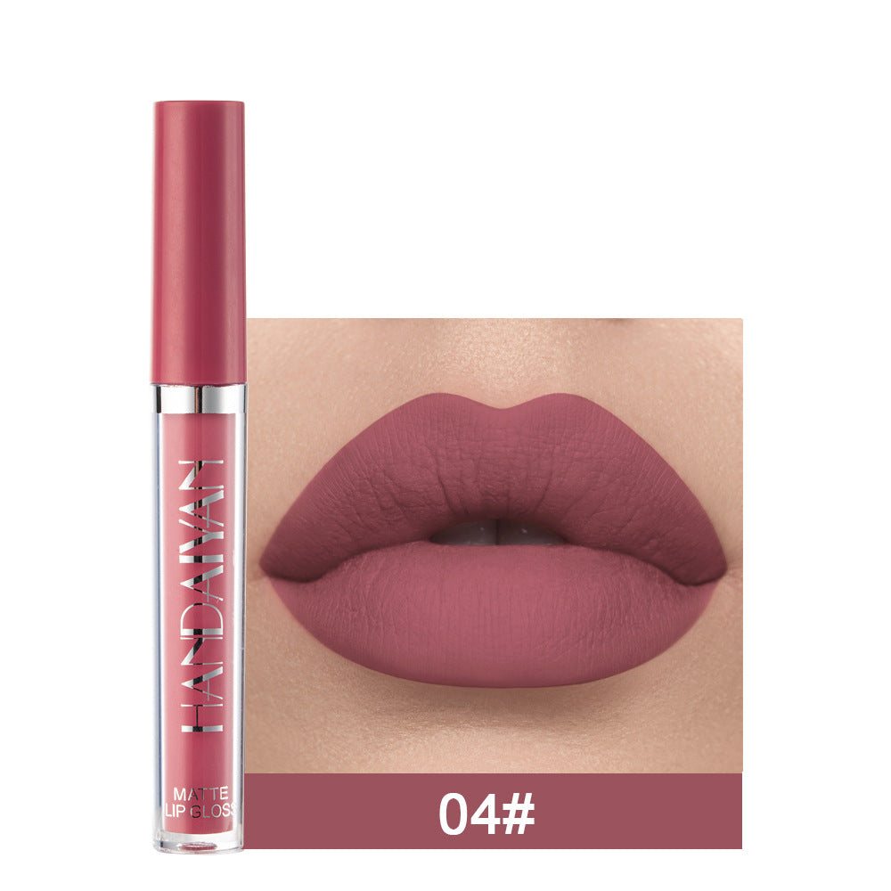 HANDAIYAN Matte Liquid Lipstick – Non-Fading, Non-Stick Cup