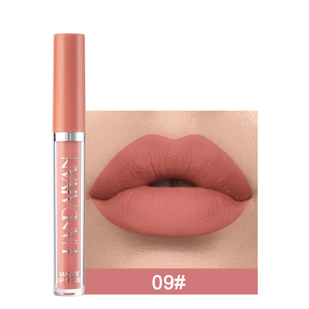 HANDAIYAN Matte Liquid Lipstick – Non-Fading, Non-Stick Cup