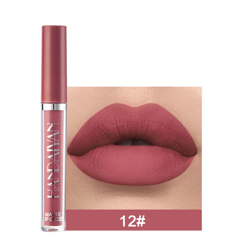 HANDAIYAN Matte Liquid Lipstick – Non-Fading, Non-Stick Cup