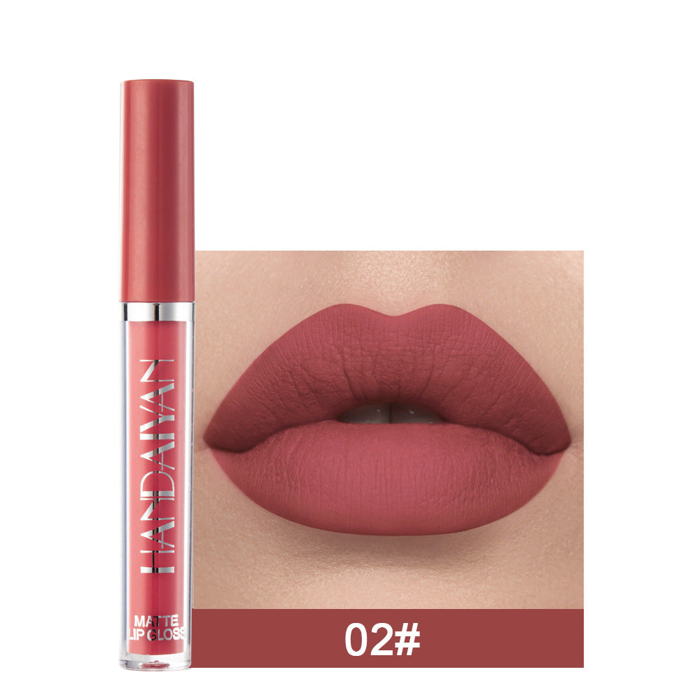 HANDAIYAN Matte Liquid Lipstick – Non-Fading, Non-Stick Cup