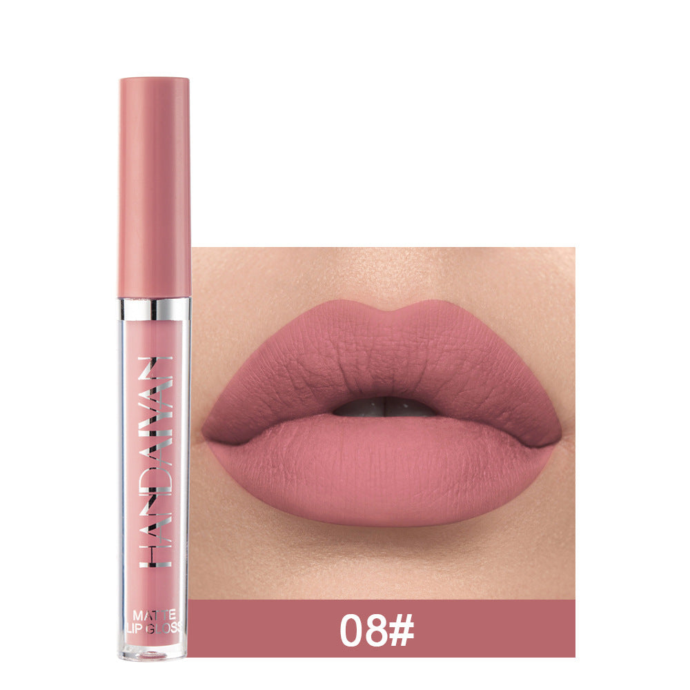 HANDAIYAN Matte Liquid Lipstick – Non-Fading, Non-Stick Cup