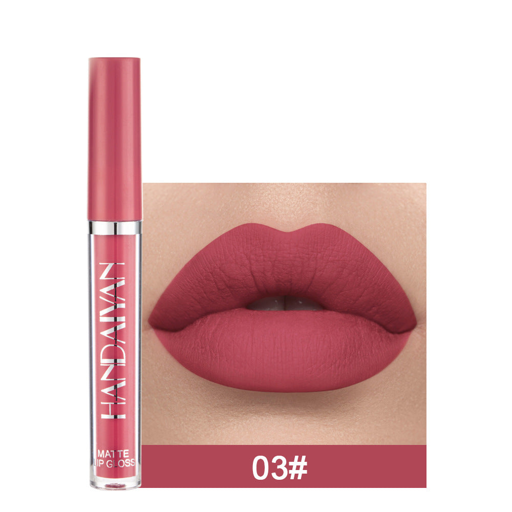 HANDAIYAN Matte Liquid Lipstick – Non-Fading, Non-Stick Cup