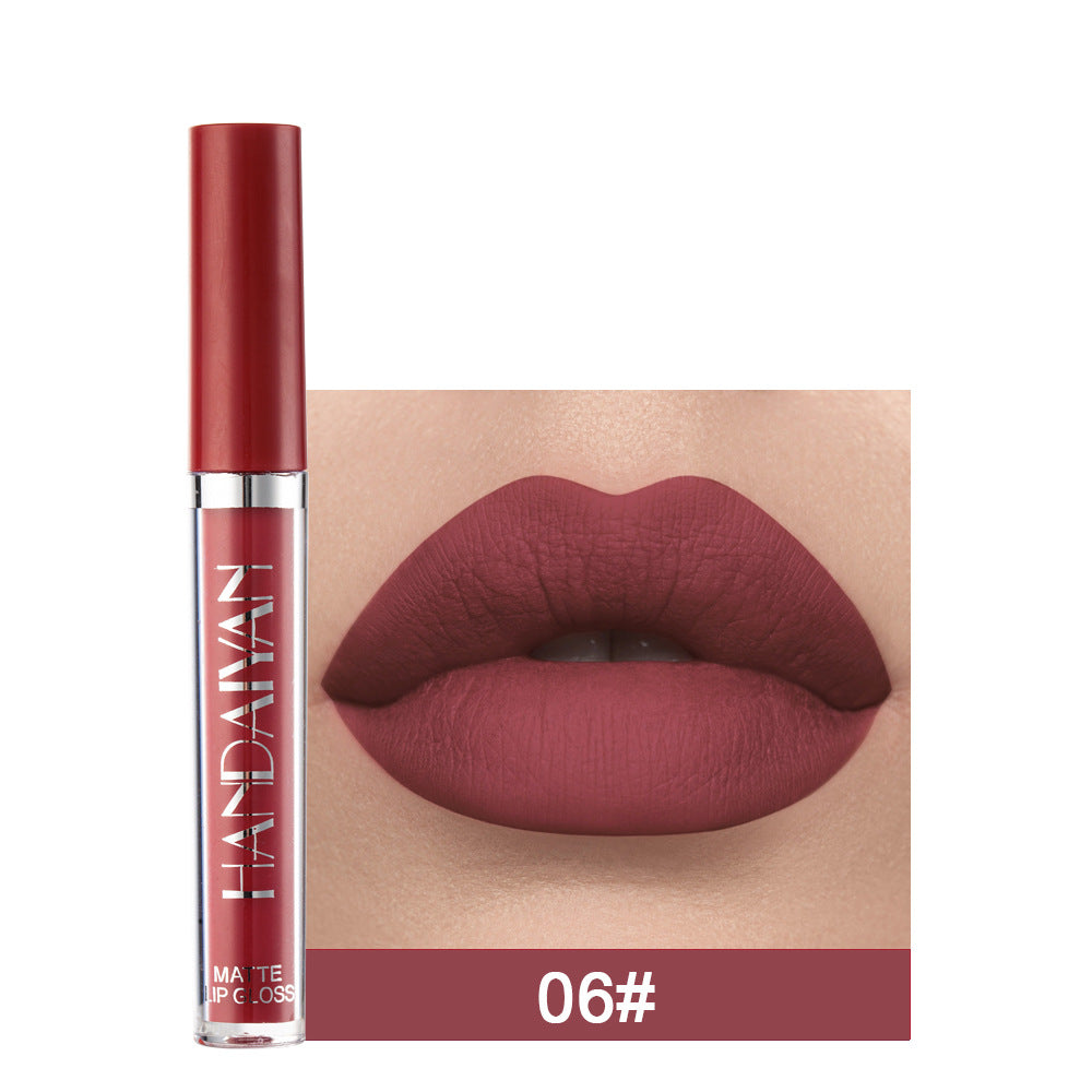 HANDAIYAN Matte Liquid Lipstick – Non-Fading, Non-Stick Cup