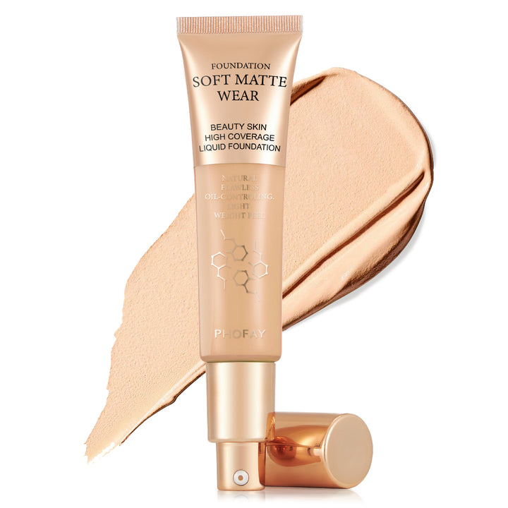 PHOFAY Full Coverage Matte Foundation (30ml)