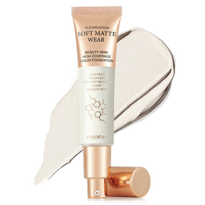 PHOFAY Full Coverage Matte Foundation (30ml)