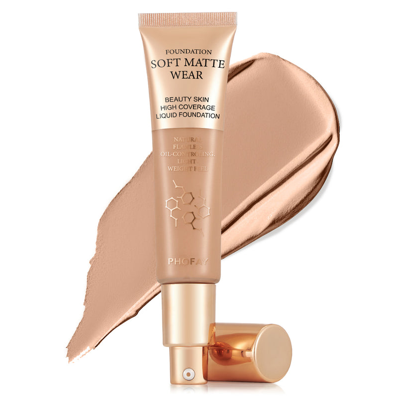 PHOFAY Full Coverage Matte Foundation (30ml)