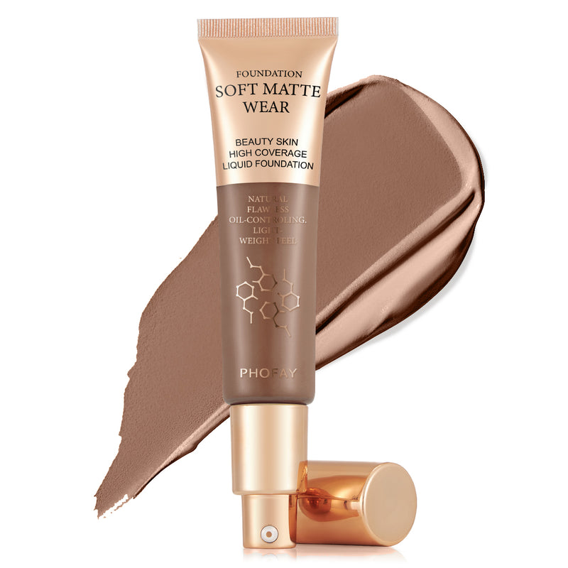 PHOFAY Full Coverage Matte Foundation (30ml)