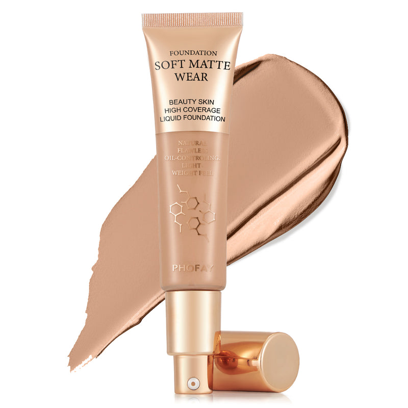 PHOFAY Full Coverage Matte Foundation (30ml)