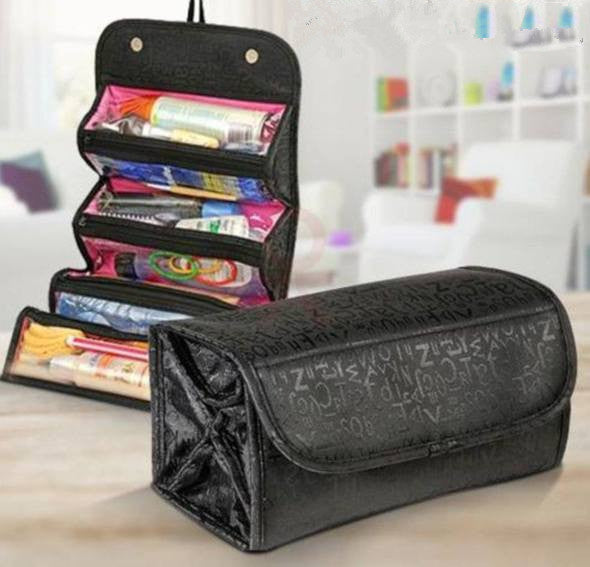 Fashion Cosmetic & Toiletry Bag – Hanging Makeup Organizer