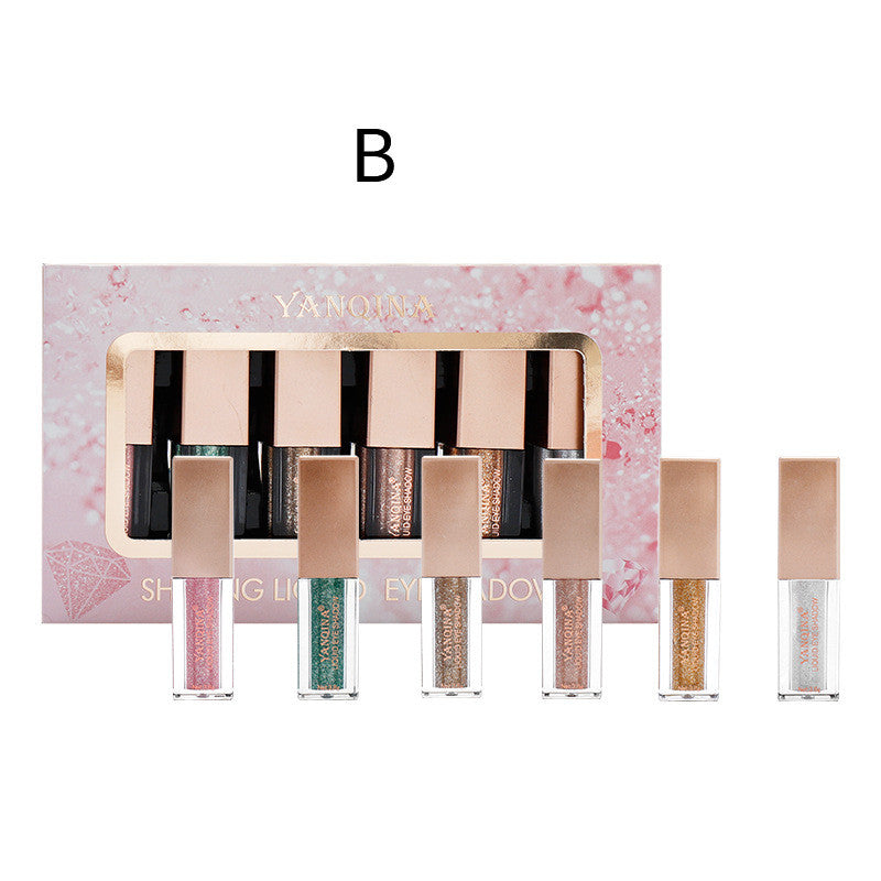 Matte & Pearlescent Glitter Eyeshadow Set