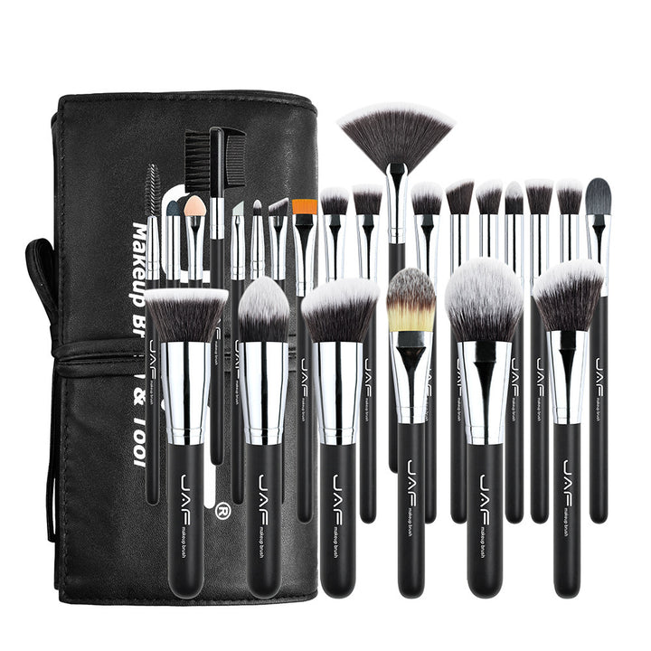 24-Piece Professional Makeup Brush Set – Soft, Smooth & Durable