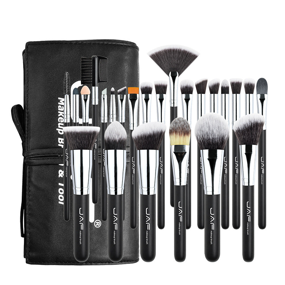 24-Piece Professional Makeup Brush Set – Soft, Smooth & Durable