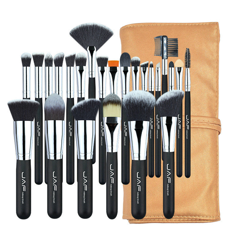 24-Piece Professional Makeup Brush Set – Soft, Smooth & Durable