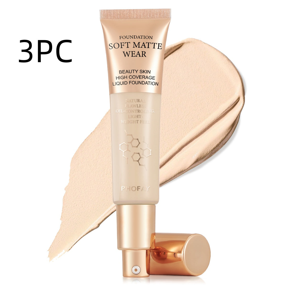 PHOFAY Full Coverage Matte Foundation (30ml)