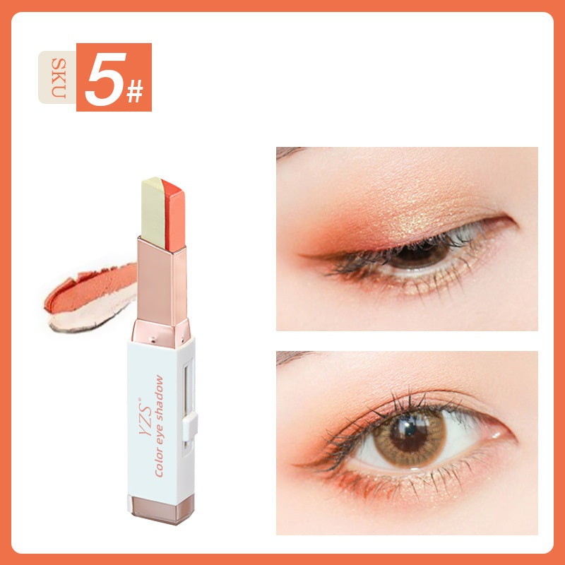 YZS Velvet Two-Color Eyeshadow Stick