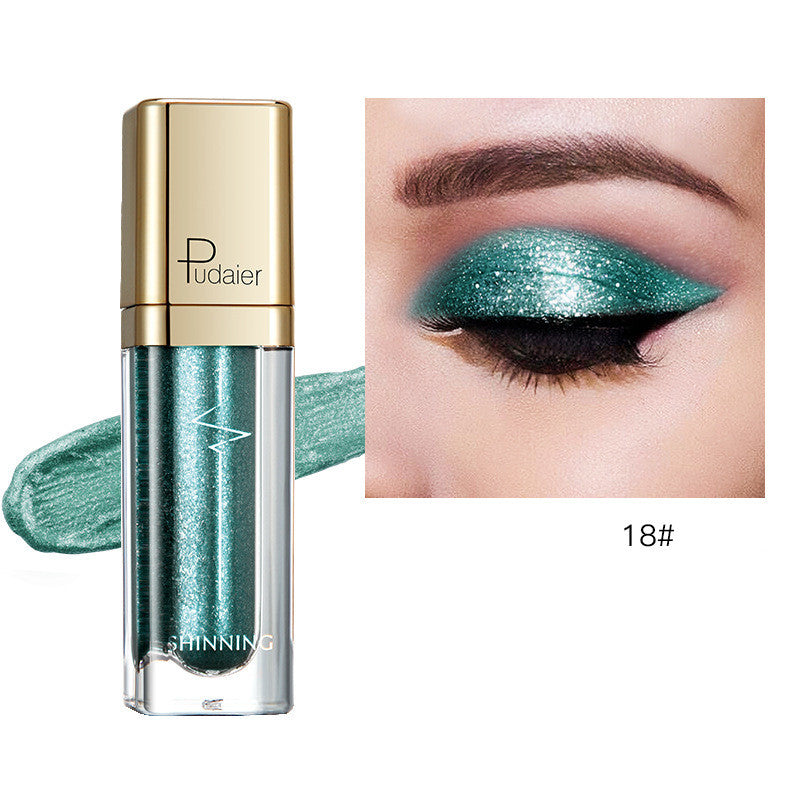 18-Color Glitter Eyeshadow Palette