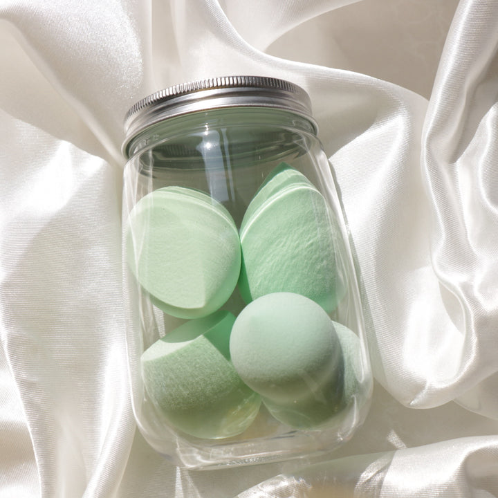 Canned Beauty Egg Set – Makeup Sponge & Powder Puff
