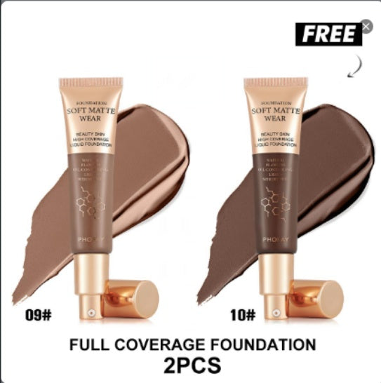 PHOFAY Full Coverage Matte Foundation (30ml)