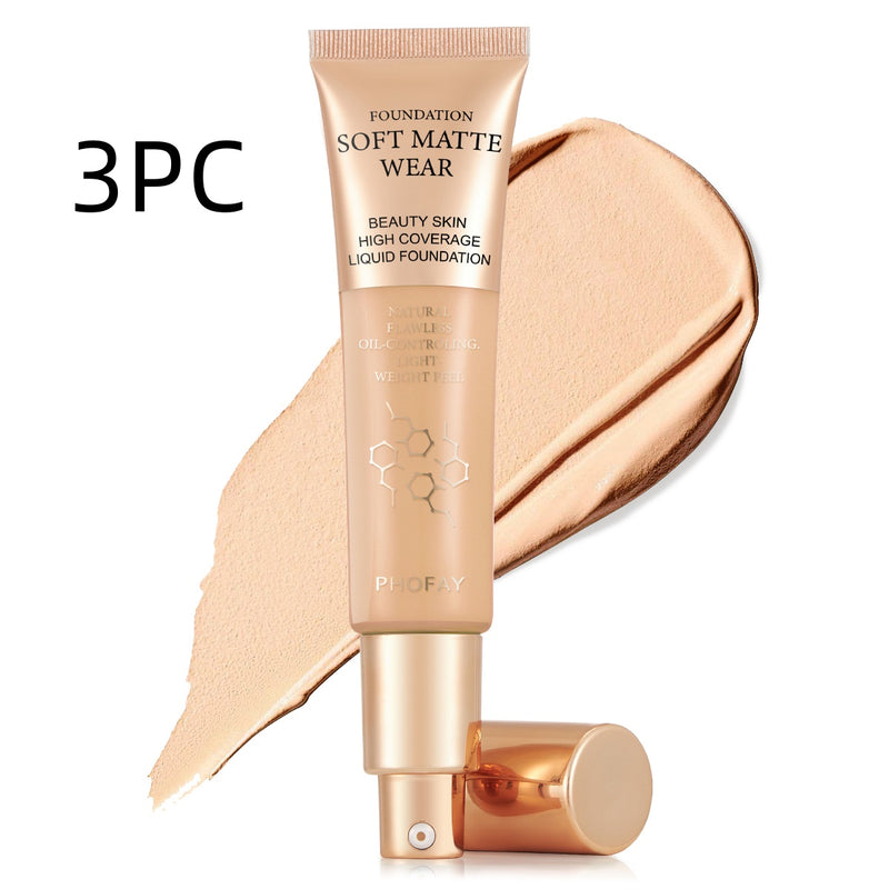 PHOFAY Full Coverage Matte Foundation (30ml)