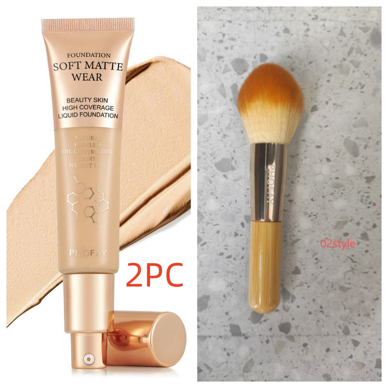 PHOFAY Full Coverage Matte Foundation (30ml)