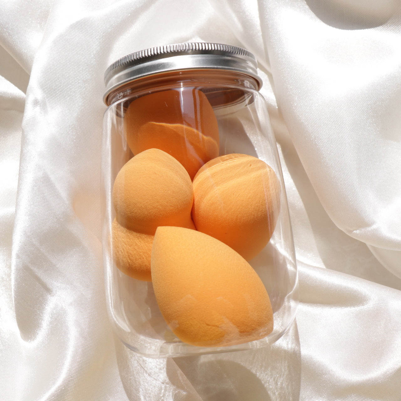 Canned Beauty Egg Set – Makeup Sponge & Powder Puff