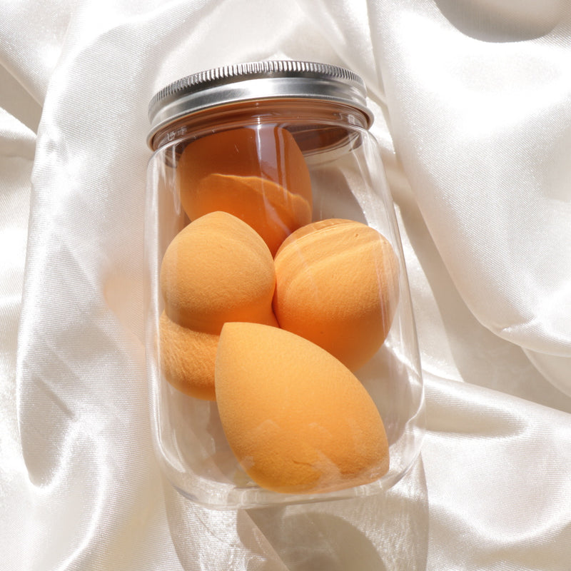 Canned Beauty Egg Set – Makeup Sponge & Powder Puff