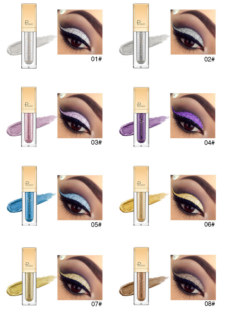 18-Color Glitter Eyeshadow Palette