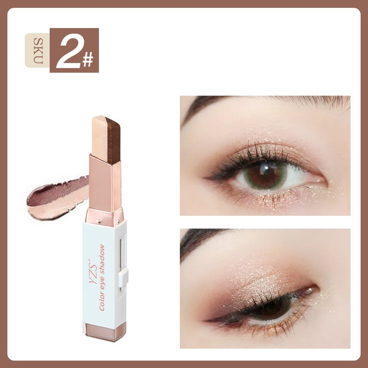 YZS Velvet Two-Color Eyeshadow Stick