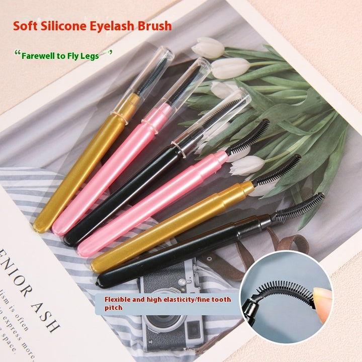 Silicone Lash Curler & Soft Makeup Brush
