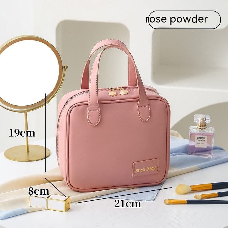 PU Large Capacity Travel Make Up Storage Organizer