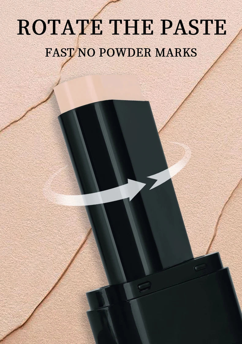 O'cheal Two In One Concealer Foundation Stick Facial Matte Waterproof Bronzer Contouring Face Coverage Moisturizing Makeup Cream