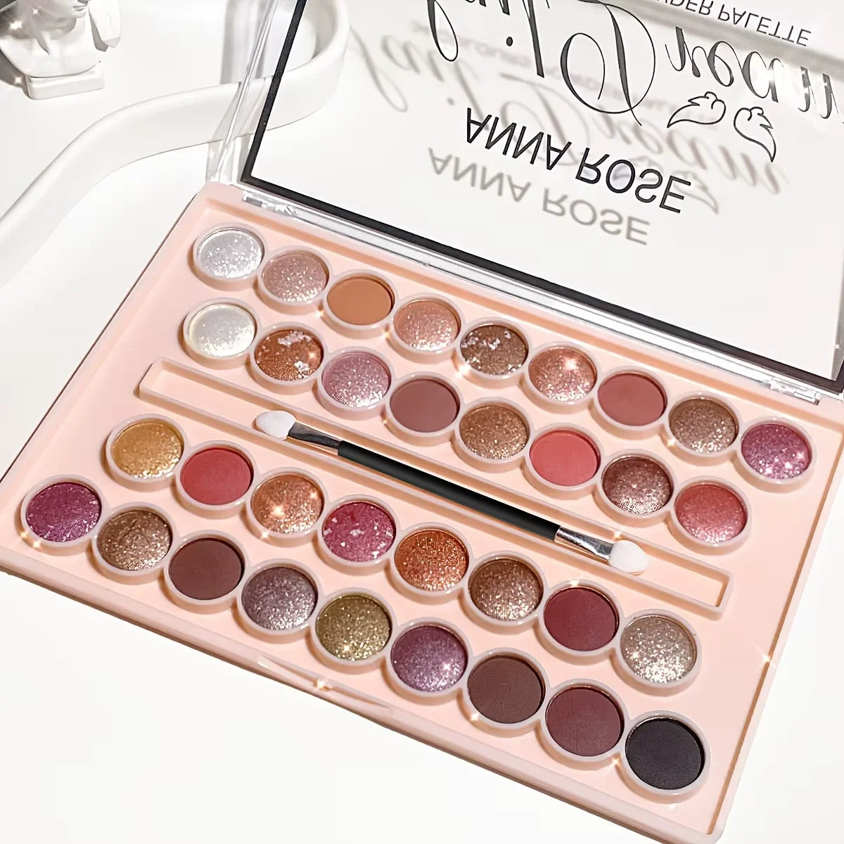 JUJU DREAM 34 Color Eyeshadow Palette with Matte & Shimmer Shades
