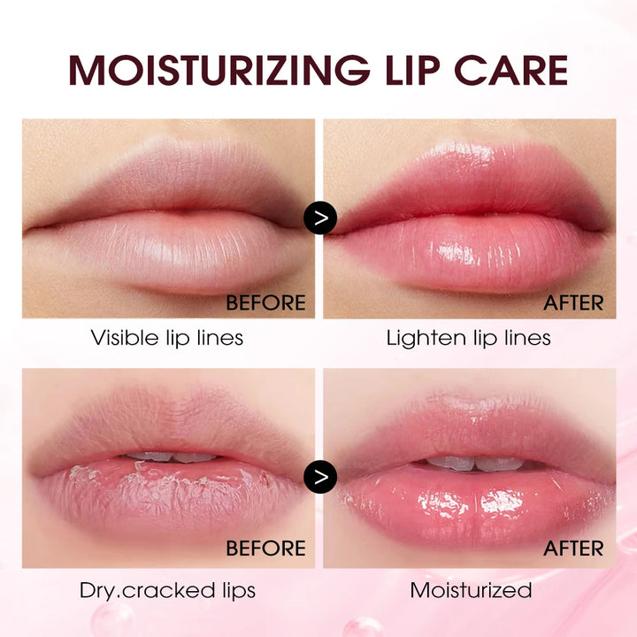 Aloe Vera Color-Changing Lip Gloss | Temperature-Sensitive, Moisturizing & Hydrating Formula | Nourishing Lip Tint for Soft Lips