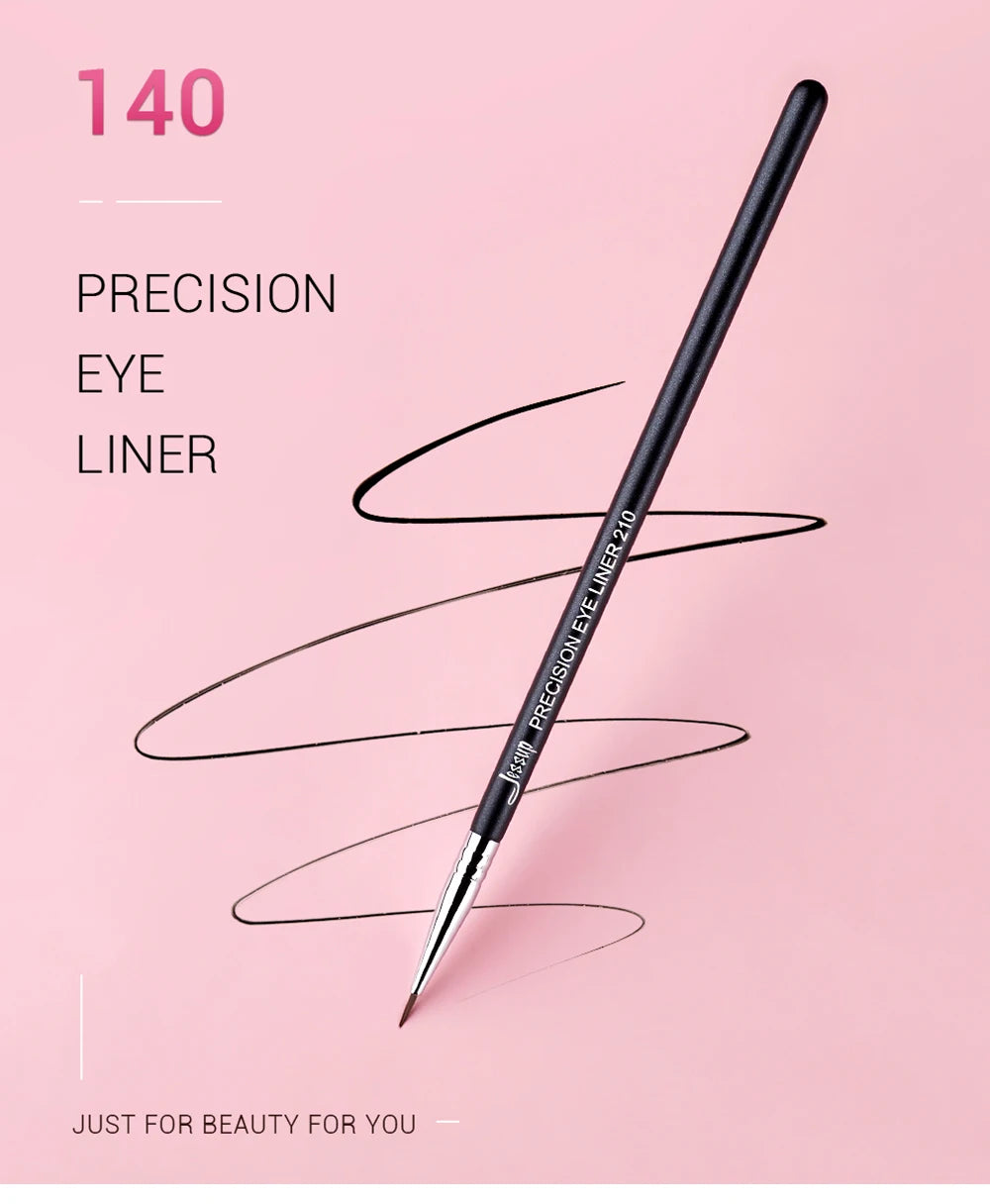 Jessup Precision Eyeliner Brush with Fine Synthetic Tip
