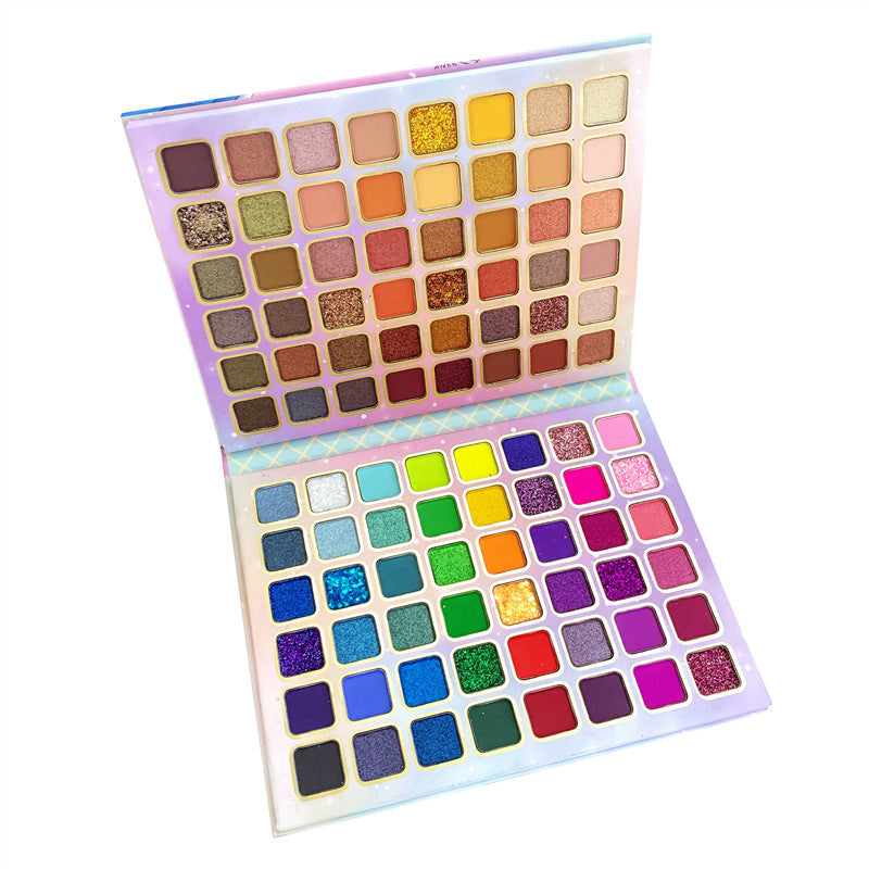 DIKALU 96 Color Eyeshadow Palette Matte Glitter Makeup Set