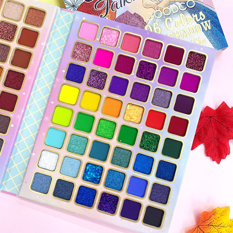DIKALU 96 Color Eyeshadow Palette Matte Glitter Makeup Set