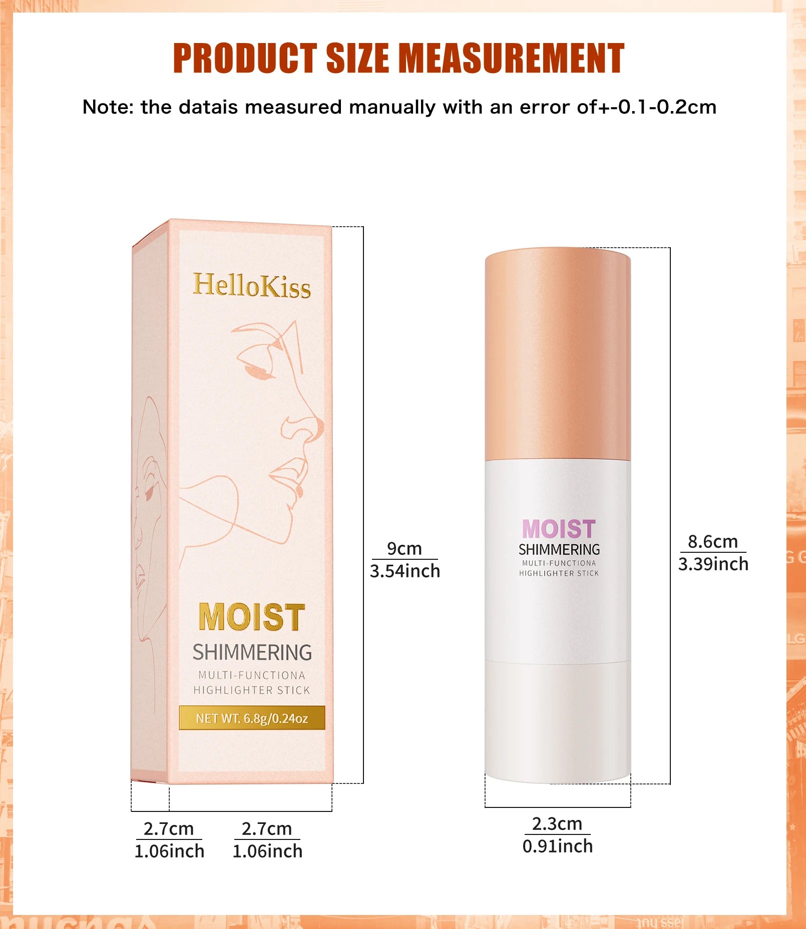 Hello Kiss Cream Highlighter Stick for a Buildable Glow