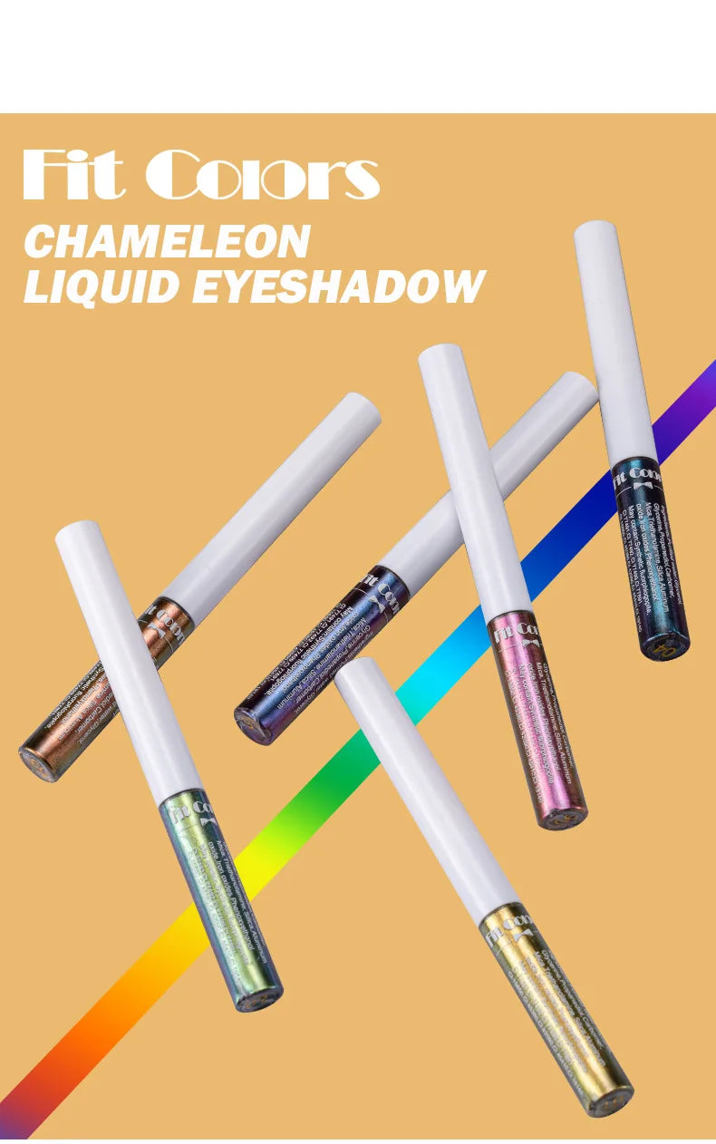 Fit Colors Chameleon Liquid Eyeshadow Multi Chrome Makeup